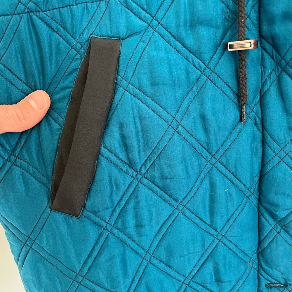 Vintage Triple F.A.T.‎ Sport Colorblock Quilted Jacket - Picture 3 of 10
